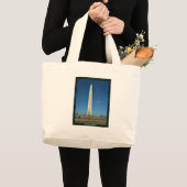 Grand Tote Bag Le monument de Washington (Devant (produit))