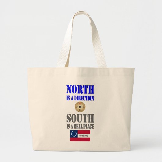 GRAND TOTE BAG LE NORD EST UNE DIRECTION (Devant)
