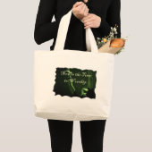 Grand Tote Bag Le Now est l'heure d'adorer (Devant (produit))