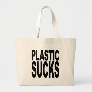 Grand Tote Bag Le plastique suce