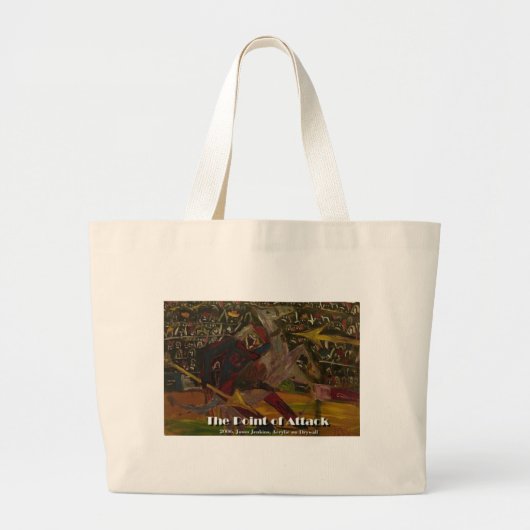 Grand Tote Bag le point d'attaque (Devant)