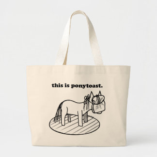 Grand Tote Bag Le Ponytoast original !