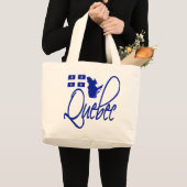 Grand Tote Bag Le Québec (Devant (produit))