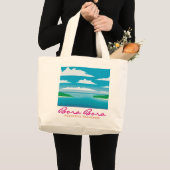 Grand Tote Bag Le récif de Bora (Devant (produit))