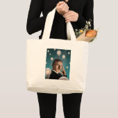 Grand Tote Bag Le rêve de Tesla (Devant (produit))