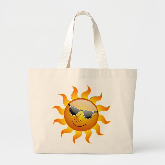 GRAND TOTE BAG LE SOLEIL DU COOL (Devant)