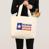 Grand Tote Bag Le Texas font cécession (Devant (produit))