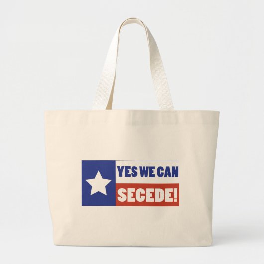 Grand Tote Bag Le Texas font cécession (Devant)