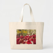 Grand Tote Bag Le Thibet libre (Devant)