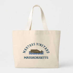Grand Tote Bag Le vignoble de Martha