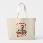 Grand Tote Bag Lectures de saison (Dos)