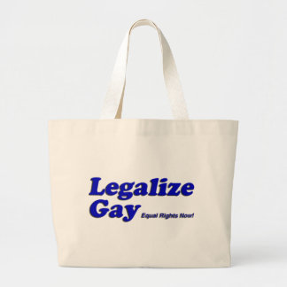 Grand Tote Bag Légalisez l'homosexuel
