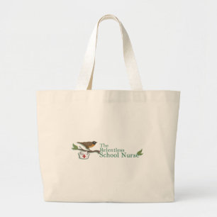 Grand Tote Bag L'éléphant implacable Fourre-tout d'infirmière