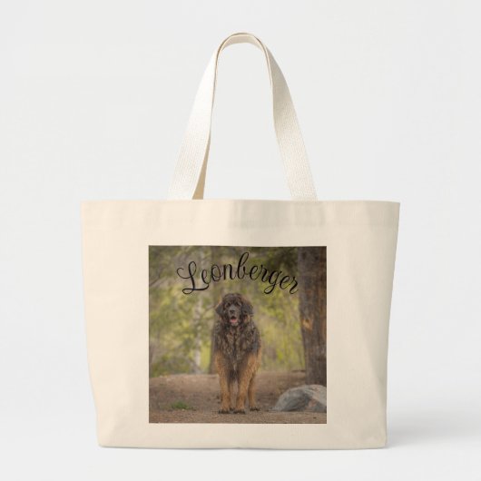 Grand Tote Bag Leonberger (Devant)