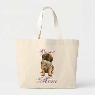 Grand Tote Bag Leonberger Heart Mom