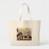Grand Tote Bag Les anges de Raphaël (Devant)