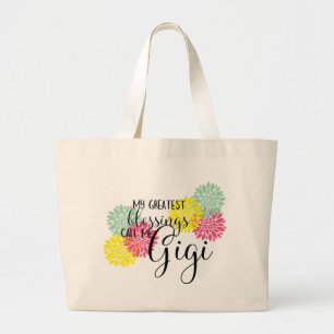 Grand Tote Bag Les bénédictions de Gigi