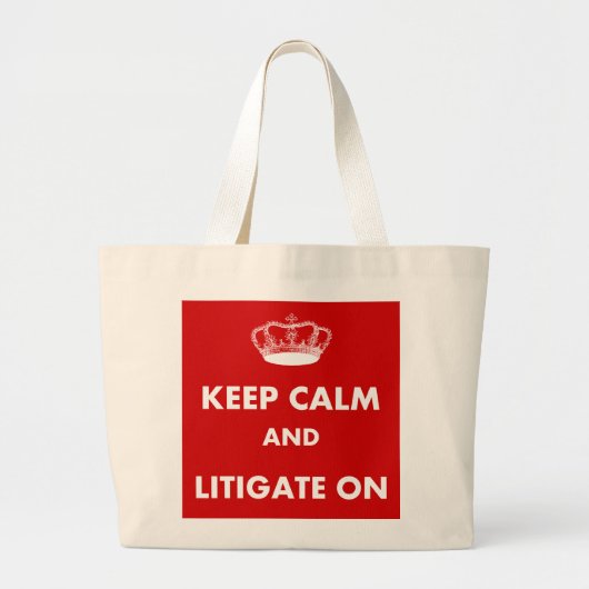 Grand Tote Bag Les cadeaux d'avocat/étudiant en droit "gardent le (Devant)
