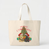 Grand Tote Bag Les Casques de Santa (Devant)