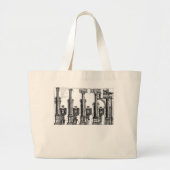 Grand Tote Bag Les cinq classes d'architecture, 1725 (Devant)