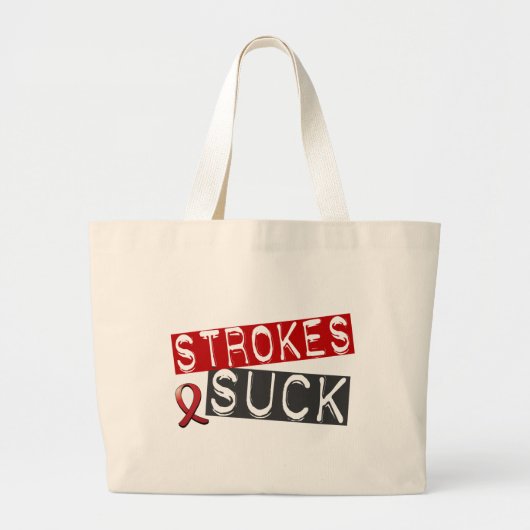 Grand Tote Bag Les courses sucent (Devant)