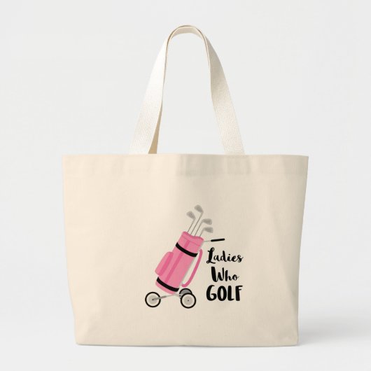 Grand Tote Bag Les Dames qui font du golf (Devant)