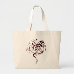 Grand Tote Bag Les Dragons De Wyvern Sont Des Créatures Mythiques