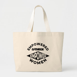 Grand Tote Bag Les femmes autorisées autorisent des femmes