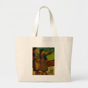 Grand Tote Bag Les filles bretonnes de Paul Gauguin (1889)