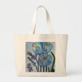 Grand Tote Bag Les fleurs du printemps (Devant)