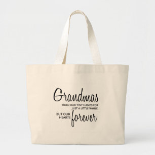 Grand Tote Bag Les grand-mamans noircissent pour toujours