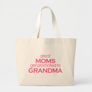 Grand Tote Bag Les grandes mamans obtiennent favorisées à la