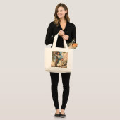 Grand Tote Bag Les grimpeurs d'arbres (Devant (modèle))