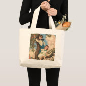 Grand Tote Bag Les grimpeurs d'arbres (Devant (produit))