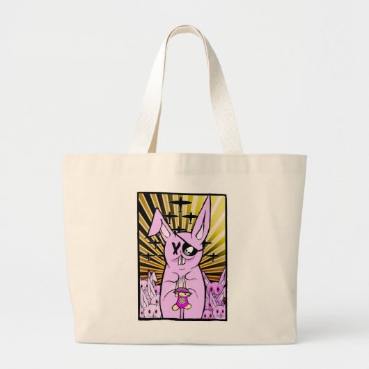 Grand Tote Bag Les lapins 2012 (Devant)