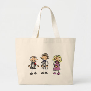 Grand Tote Bag Les Parents De La Salle Le Jour Du Mariage