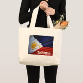 Grand Tote Bag Les philippines (Devant (produit))