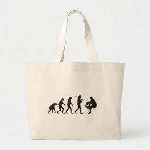 Grand Tote Bag L'Évolution Du Pitcher De Baseball