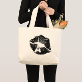 Grand Tote Bag Lèvres de J'aime Paris (Devant (produit))