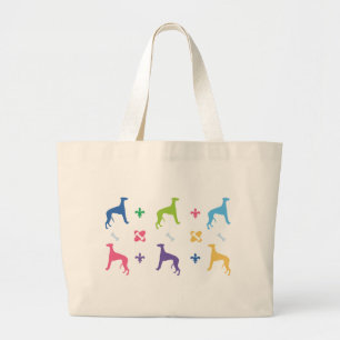 Grand Tote Bag Lévrier de concepteur