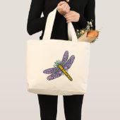 Grand Tote Bag libellule (Devant (produit))
