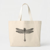 Grand Tote Bag Libellule (Devant)