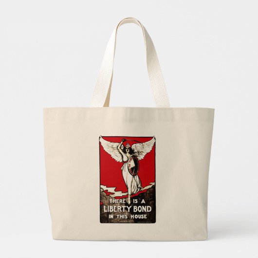 Grand Tote Bag Liberty Bond World War I Poster 1918 (Dos)