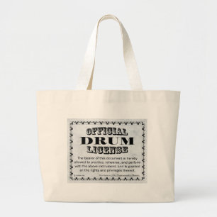 Grand Tote Bag Licence de tambour