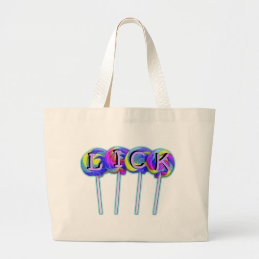 Grand Tote Bag Lick (Devant)