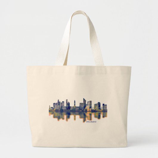 Grand Tote Bag Ligne de Brisbane (Devant)