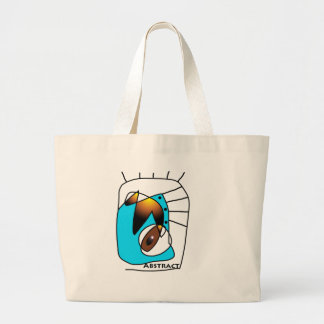 Grand Tote Bag Lignes abstraites