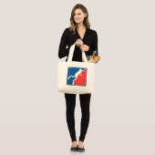 Grand Tote Bag Ligue majeure Diver (Devant (modèle))