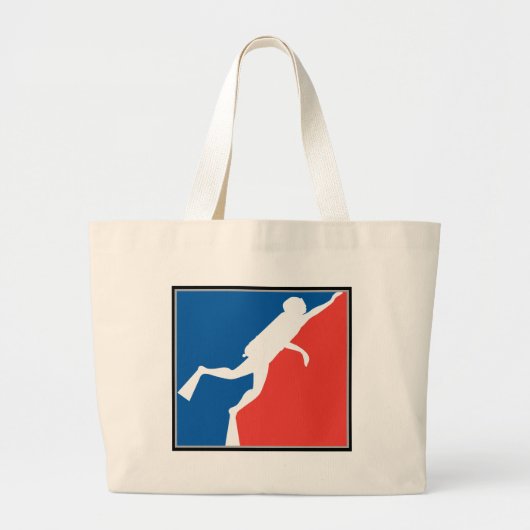 Grand Tote Bag Ligue majeure Diver (Devant)