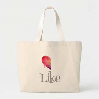 Grand Tote Bag Like - half heart